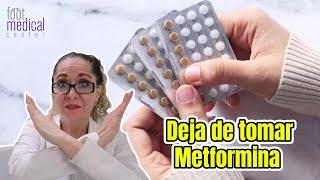 Deja de tomar Metformina si tienes diabetes. /Dra. Melissa Tejeida