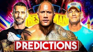 Predicting The WrestleMania 41 Match Card!