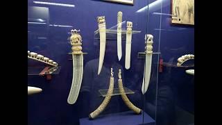 Old Carved Ivory tusks Collections || Indian historical collection in Salar Jung museum