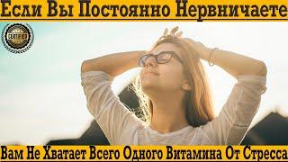 Постоянно нервничаешь?! Чувства страха и тревоги не оставляют?! Срочно пей этот витамин от СТРЕССА!