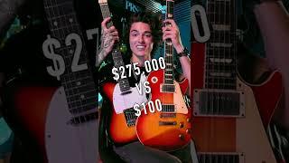 $275,000 VS $100 GUITAR!! WORTH IT??