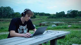 Cooking up the HARDEST beat outside in nature