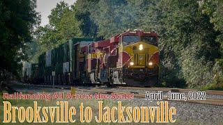 Brooksville to Jacksonville ~ Railfanning All Across Florida!