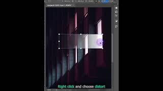 Photoshop Tutorial: Easily create light rays #photoshop #shorts #tutorial