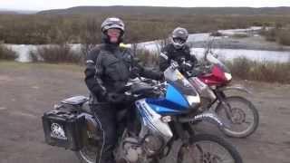 2014  MotoQuest Prudhoe Bay Adventure Raw Footage