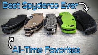 The BEST Spyderco EVER & Top 5 Favorite Spyderco Knives ALL-TIME