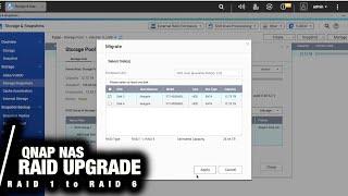 QNAP NAS - RAID Upgrade Guide | From RAID1 to RAID6