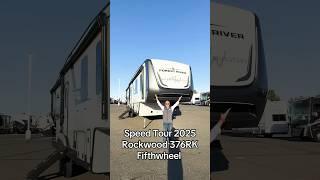 2025 Rockwood Signature 376RK #tinyhome #speedtour #fyp #camping #rockwoodrv #forestriverrv #rvlife