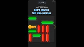 Mini Game Today 20 November Hamster Kombat How To Solve Mini Game Puzzle in Hamster Kombat  SOLVED