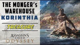 The Monger's Warehouse, Korinthia | Loot Treasure Location | ASSASSIN'S CREED ODYSSEY