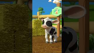 Can you Moo Like a Cow? #shorts #cocomelon #song #animals #nina #dance