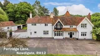 Five Bedroom Detached House For Sale nr Dorking with 10 Acres