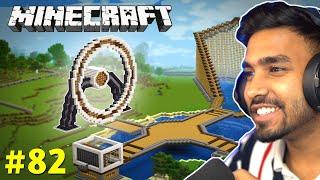 I BUILD A BIG AMUSEMENT PARK | MINECRAFT GAMEPLAY #82