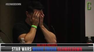 Sam Witwer Chokes in Star Wars Trivia Schmoedown