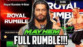 WWE MAYHEM NEW ROYAL RUMBLE MODE IS HERE! AMAZING REWARDS!!!