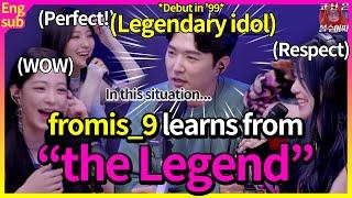 ENG) fromis_9 learns from "The Legend" [프로미스나인]