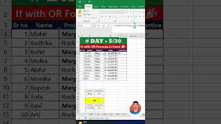 Excel top formula list | Excel Formula Chart | Excel OR, IF Formula #excel
