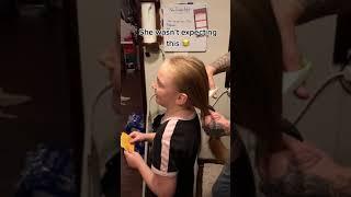 Shocked My Daughter Cutting her Hair