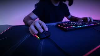 SPYCO Backing PA-142 - Gaming Mouse Pad with RGB Lighting