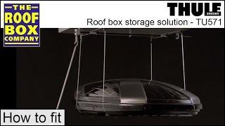 Thule roof box hoist - Roof box storage solution - TU571