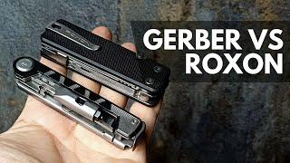 Multitool Comparison | Gerber Armbar Drive vs Roxon KS2 13-in-1