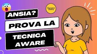 Ansia? Prova la tecnica AWARE