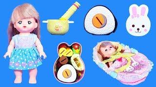 MellChan Doll Sleeping basket Toys