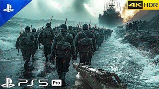 (PS5) D-DAY OPERATION NEPTUNE 1944 | Realistic ULTRA Graphics Gameplay [4K60FPS HDR] Call Of Duty