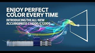 Rethink productivity: Introducing the AccurioPress C14000/ C12000