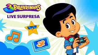  Live Surpresa! Maratona De Músicas e Desenho Animado  | 3 Palavrinhas