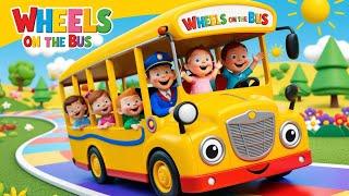 " Wheels on the Bus | Fun & Catchy Kids Nursery Rhymes - Sing Along with Us! "