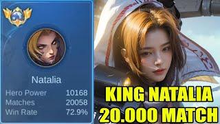 Ilmu mahal Raja Natalia 20.000 match jadi jungler meta terbaru di mobile legends