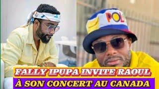  FALLY IPUPA INVITE RAOUL A SON CONCERT AU CANADA 