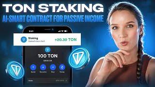 Passive Income with Crypto Using TON Staking | Full Review and How It Works