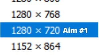 1280x720 Aim #1