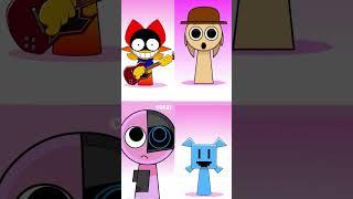Phase 1VS Phase 2VS Phase 3VS Phase 4 in Incredibox Sprunki # Sprunki#IncrediboxSprunki#shorts
