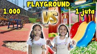 KITA NYOBA MAIN DI PLAYGROUND MURAH VS PLAYGROUND MAHAL!! TERNYATA GINI RASANYA!!