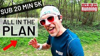 TRAINING FOR A SUB 20 MINUTE 5K | Episode 1 | Creating a 5K training plan