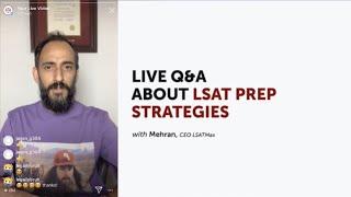 LSAT Prep Proven Strategies Q & A with LSATMax LSAT Prep (July 25, 2019)