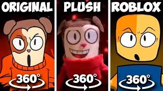 360º VR Fnf Twiddlefinger Original vs Plush vs Roblox