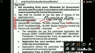 Nursing officer Permanent Good News Norcet 8 AIIMS Nursing Officer Vacancy 2025 @NURSINGAIM4545