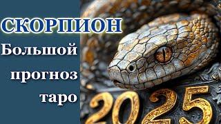 СКОРПИОН- ТАРО ПРОГНОЗ 2025 год- ГОДОВОЙ ПРОГНОЗ, ГОРОСКОП на 12 СФЕР ЖИЗНИ- НОВОГОДНИЙ ПРОГНОЗ 2025