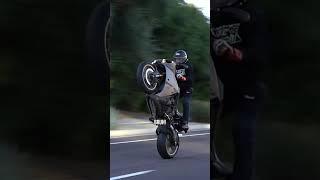 Wheelie on a yamaha r1 