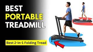 The Best Portable Treadmill (2024) | Best Under-Desk Treadmill (2-in-1 Folding)