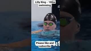 Lilly King - 100m breaststroke maid olympic record at rio  2016 won gold medal #rio #swimming