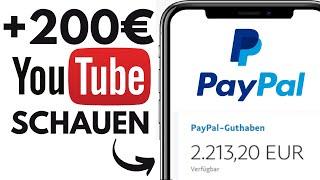 Verdiene 200€/Tag durch Youtube Videos anschauen! (Online Geld verdienen 2025 ohne Startkapital)