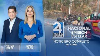 Noticiero de Ecuador (Emisión Estelar 04/11/2024)