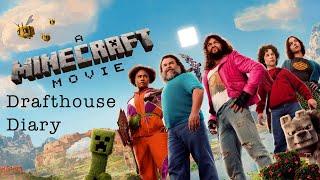 Sometimes the blocks don't fit - A MINECRAFT MOVIE (Drafthouse Diary Movie Vlog)
