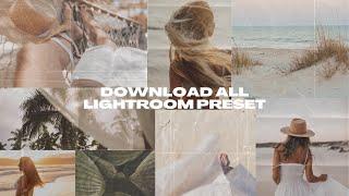 Download All #MarcTutorials Lightroom Preset  