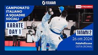 Karate - Campionato Italiano Squadre Sociali - Day1 Tatami2